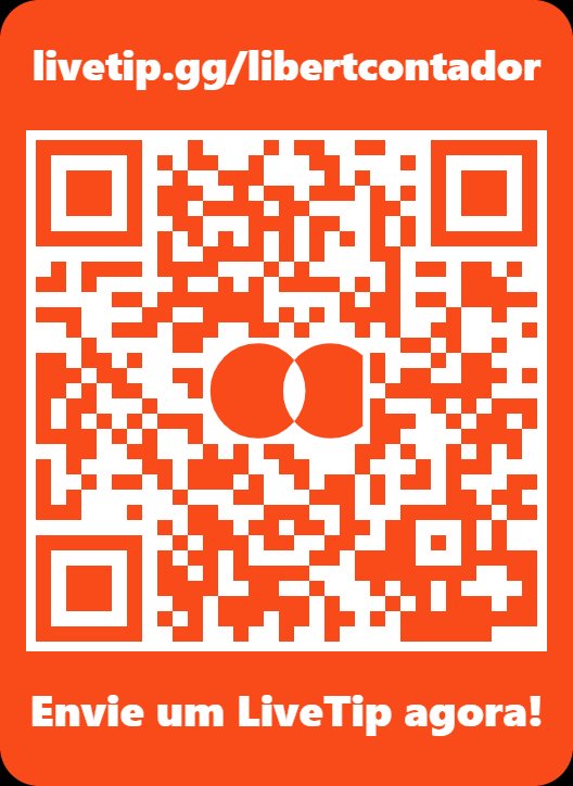 QR code de doação LiveTip — livetip.gg/libertcontador